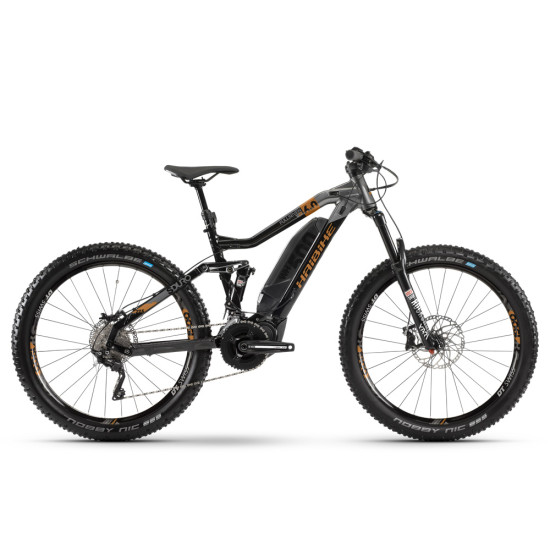 Купить Велосипед  Haibike SDURO FullSeven LT 6.0 500Wh 20 s. XT 27.5", рама M, чёрно-серо-бронзовый, 2020 (арт 4540120044) в Киеве - фото №1